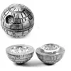 Death star grinders 55mm pollen catcher herb grinder 3 Layer PokeBall Tabak Grinder Ronde Roken Grinders VS Sharpstone Grinders LXL939a