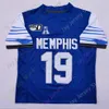 NEU Fußballtrikots Benutzerdefinierte 2020 Memphis Tigers Fußballtrikot NCAA College Kylan Watkins Bryce Huff Joseph Dorceus Darrell Henderson Paxton Lynch Brady Weiß