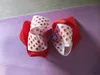 Birthday Ribbon spädbarn pannband Ins Valentine Love Heart Sequins pannband Baby Red pannband Preemie 4 tum babyhår bågar Ribbon pannband A30
