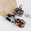 Leopard Print Vintage Lederen Opbergtas Cover voor TWS Apple Airpods 2 Pro Bluetooth Hoofdtelefoon Snake Holster Pouch Shell met Carabiner