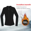여성 여성 겨울 재킷 가열 재킷 방수 야외 지퍼 전기 열의류 코트 스포츠 하이킹 셔츠