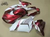 Injection Chinese fairings kit for Kawasaki Ninja ZX-14 2006 2007 2008 ZX14R 06 07 08 ZX-14R red white motorcycle ABS plastic fairing parts