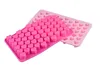 Silicon chocolate molds heart shape 66 holes silicon cake mold silicon ice tray jelly moulds soap mold cake bakeware tools 11x18.5x1.4cm 000