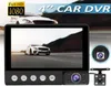 C9 3 Lens Bil DVR-kamera 4 tum LCD 1080p IR Nattvision WDR Dash Cam Video Recorder körning