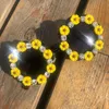 Zaolihu 410 anos bonito crianças óculos de sol redondo flor projetos óculos lindo diamante óculos de sol uv400 bebê tons eyeglasses4291381