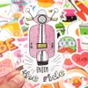 150 stks VSCO Waterdichte schattige roze vinyl stickers bom waterfles laptop telefoon case skateboard motorfiets gitaar graffiti tieners meisjes sticker