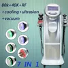 Top 80K Loss Weight Removal Cellulite Reduces Ultrasonic Vacuum Cavitation RF Radio Frequency Slimming Cellulite Beauty Machine