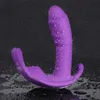 Giyilebilir Kelebek Yapay Penis Vibratör Kadınlar Için Seks Oyuncak G Spot Klitoris Stimülatörü Uzaktan Kumanda Vibratör Külot Yetişkin Seks Ürün Y191017