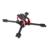 Skyzone S215 215mm Wheelbase Carbon Fiber 5mm Thickness Arm Board Frame Kit - Red