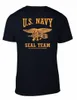 Biz. T-Shirt Donanma Mühür Ekibi Sadece Kolay Gün Dün B/Y Baskılı Tişörtler Kısa Kollu Yatık Tee Plus Boyut