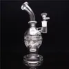 10 '' Hauteur Squelette humain Bong en verre Narguilés avec bol givré de 14 mm Quartz Banger Pipes à fumer en verre transparent Livraison mondiale