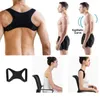 Correcteur de posture Ceinture de soutien du dos Bandage d'épaule Corset Dos Orthopédique Colonne vertébrale Correcteur de posture Bien-être du corps Soulagement des douleurs dorsalesDos