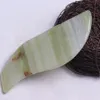 Gua Sha Massage Jade Scraping Tool SPA Салон поставщик кожи лица обратно уход за лечением красоты Здоровье инструмент 3STYLES RRA1395