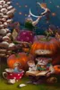 Arte moderno Victor Nizovtsev Impresiones en lienzo pintura al óleo Habitación de los niños Decoraciones navideñas Imagen de la pared mejor regalo de Navidad vk 19