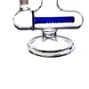 Broncio di broncio brodbile bong percolater fumatori tubi d'acqua in vetro piattano olio bong di acqua inebriante con banger da 18 mm 12,2 pollici