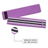 3 pièces/ensemble dames tissu bandes de résistance hanche fessier exercice extenseur élastique Fitness Yoga entraînement sangle tirer corde