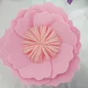 2pcs/lot DIY Large Foam Paper rose Flowers Artificial Flower Heads Scrapbooking Wedding Wall Decorations simulation flower wreath