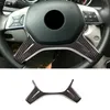 Car Carbon Fiber Color Center Console Ratt Ram Dekorering Klistermärke Trim för Mercedes Benz C Klass W204 2011-13 Dekaler