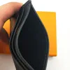 Classic Men Women Mini Small Wallet High Quality Credit Card Holder Slim Bank Cardholder With Box Total 5 Card Slot2788