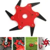 Manganese Steel Alloy Six Blade Cutter Garden Tools Lawn Mower Accessories Garden Grass Brush Cutting Tool