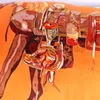 Hästtryck kudde täcker bomullslinne färgglada kärlek häst hem dekorativ kudde fodral för soffa djur2026280
