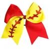 Softball Team Baseball Cheer Bows Girls Fashion Rugby Swallowtail Ponytail Hair Holders Bow Girls Hair Band Hair Accessories 8 Inc1177660