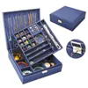 Stora smycken Packaging Display Box Armoire klädkista med CLASPS Armband Ring Organizer som bär fall5467873