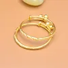 LOvely Baby Bells Bangle Yellow Plated Meteor Bells Baby Bracelet Bangles for Babies Kids Children Nice Gift