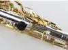 Nieuwe Japanse Alto Saxofoon Suzuki Szka-X818GS Muziekinstrument Verzilverd Gouden Key Alto Promotionele gratis verzending