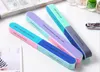 حار بيع Nailfiles فرشاة تلميع دائم 1PCS جانبية 7 تلميع الأظافر ملف الأظافر أدوات الفن أداة الصنفرة الأشعة فوق البنفسجية هلام البولندية لون عشوائي