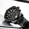 Nibosi Mens Watches Top Brand Luxury Quartz Men kalender Militär Big Dial Waterproof Sport Write Watch Relogio Masculino