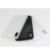 高品質の新しい到着の正方形の穴2D昇華バック電話ケースiPhone XS Max XR熱伝達TPUハードプラスチック電話カバー