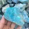 1pc Big size Natural raw amazonite rough amazon stone natural quartz crystals mineral energy stone for healing7676964