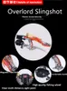 Nowy laser Slingshot Czerwony Polowanie Slingshot Outdoor Silne Fishing Slingshot Strzelanie Strzałka Strzałka Bow Fishing Gry na świeżym powietrzu