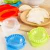 diy dumplings jiaozi maker tool dough press dumpling pie ravioli moldクリップキッチンガジェットアクセサリー7264399