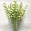Babys respirar flores artificiais de 52 cm de comprimento falso touch real gypsophophila para casamento de Natal DIY Party Home Garden Office Decor