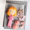 Baby Mädchen Kinder Haar Bögen Zubehör Haarnadel Haar Seil Prinzessin Kamm Schmuck Geschenk Box Party Weihnachten set Haarbürste Für geschenk9054290