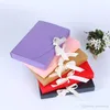 5 Colors Large Gift Box Cosmetic Bottle Scarf clothing Packaging Color Paper Box with ribbon Underwear packing box LZ1853