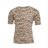 Camiseta de camuflaje militar táctico de punto Hombres transpirables para el ejército seco de los Estados Unidos.