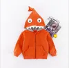 Felpe con cappuccio per bambini Cartoon Shark Cappotto con cappuccio con cerniera per ragazze Ragazzi Giacche primaverili Top Baby Casual Autunno Capispalla Maglione Capispalla Abbigliamento per bambini B7268