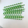 Paper Straw Bamboo Style Straw Drinking Decoration Cake Children's Party Decoration Disposable Tableware Bar Tool yq00786