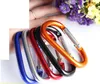 large size aluminum alloy carabiner keychain keyring hiking clip snap hook durable climbing hooks outdoor climbing backpack cup hooks