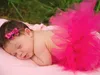 Vestido tutu de renda com laço para bebê recém-nascido, 20 cores, conjunto de 2 peças, faixa de flor + saia tutu, bebês, fotografia, adereços, fantasias, ternos 0602041