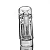 Verres bleus à 45 degrés, accessoires pour fumer, collecteur de fumée, collecteur de cendres en verre de 14mm, cendrier de 18mm pour narguilé Bong sy2820