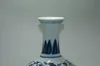 ファインオールド中国青と白の手描きの花瓶磁器