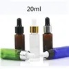 10 mL 15 mL 20 mL garrafas de plástico PET garrafa de vidro de embalagem com tampa cosméticos vazio recipientes de embalagem 0406