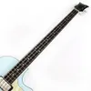 NEW 125 лет 1950 Хофнер Современная HCT 500/2 Скрипка клуб Bass Light Green Электрогитара 30" короткая шкала, White Pearl Pickguard
