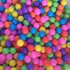 100 pcs colorés en plastique doux piscine de l'océan Boule de l'océan bébé drôle enfants toys stress boule d'air en plastique océan pool accessoires 4744958