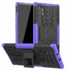 För Samsung Galaxy Note 10 Plus Note 9 Hårt fodral Hybrid TPU+PC Armor Stand Silicon Skyddsskal Smal telefonbaksida