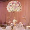 Vaser Flower Stand 82cm / 32 "Metal Road Bly Wedding Centerpiece Blommor Rack för Event Party Home Decoration 3 Färg